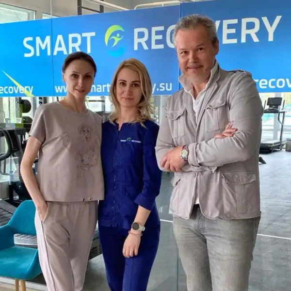 История восстановления пациента Светлана Захарова и Вадим Репин в клинике SMART RECOVERY